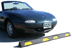 Speed Bumps, Speed Humps, Wheel Stops (Car Stops) & Wheel Chocks (chox). Factory Authorized Distributor / Dealer of recycled rubber and plastic traffic controls for parking lots, intersections, drive through restaurants, gates, barrier gate operators, bicycles and pedestrian control products. Competitive pricing on other traffic controls at discount.